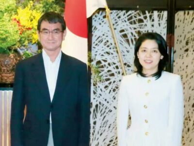 河野太郎　結婚　妻　息子